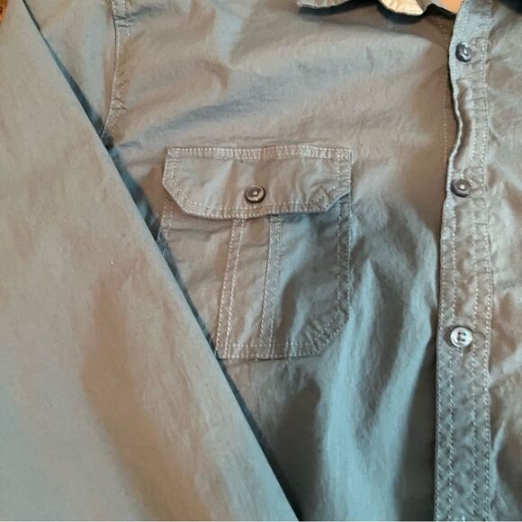 Colours by Alexander Julian Mens XL button down shirt blue​​​ - Picture 9 of 16